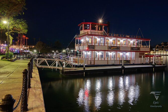 Sunset Cocktail Cruise on Lake Havasu's Paddle Wheeler - Boarding beside London Bridge
