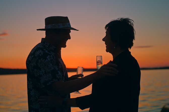 Sunset Sail from Traverse City with Food, Wine & Cocktails - Choosing between the deck and salon