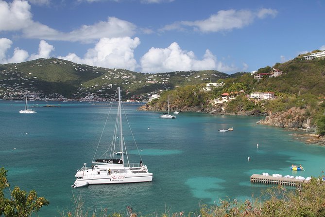 Sunset Sail with Cocktails and Appetizers - What this St. Thomas sunset sail is really like