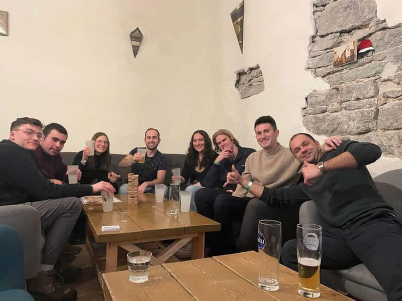 Tallinn: Bar Crawl with Shots, Beer, and Nightclub Entry - A social start at the hostel