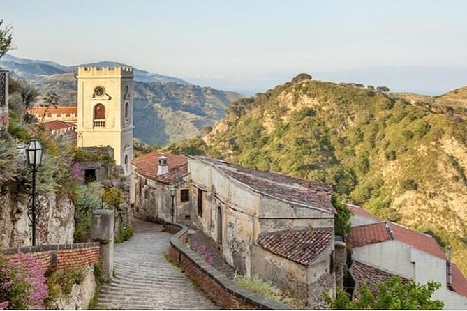 Taormina: Private/Guided Godfather with Granita at Bar Vitelli - The drive from Taormina to Savoca