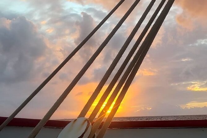 The Best Sunset Sail and Cocktail Hour in Anguilla - A 12-person boat keeps the evening personal