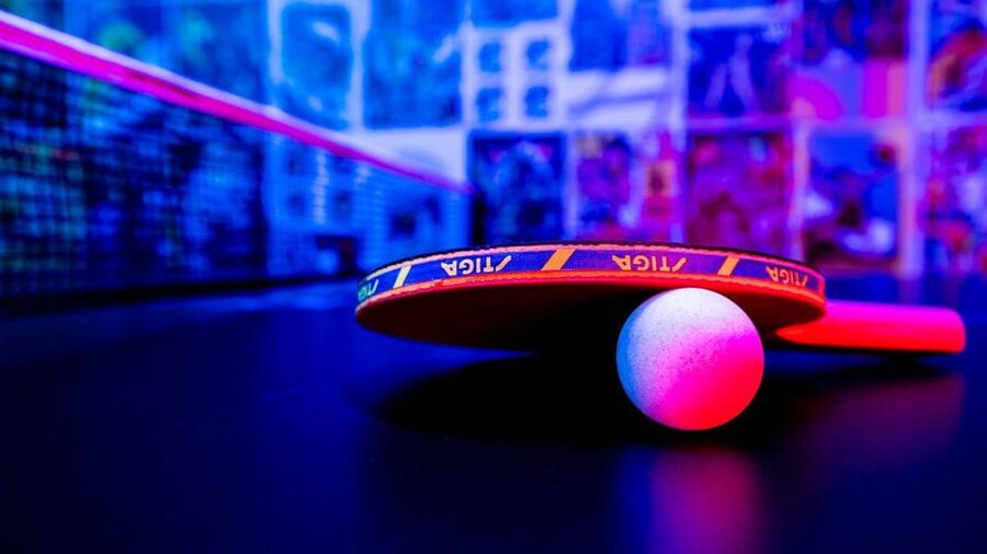 The Hague: Ping Pong Table Rental at a Secret Ping Pong Bar - Music, the big screen, and the sofa