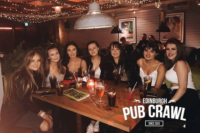 The Original Edinburgh Pub Crawl: 7 Bars! - Group size, age, and the social fit
