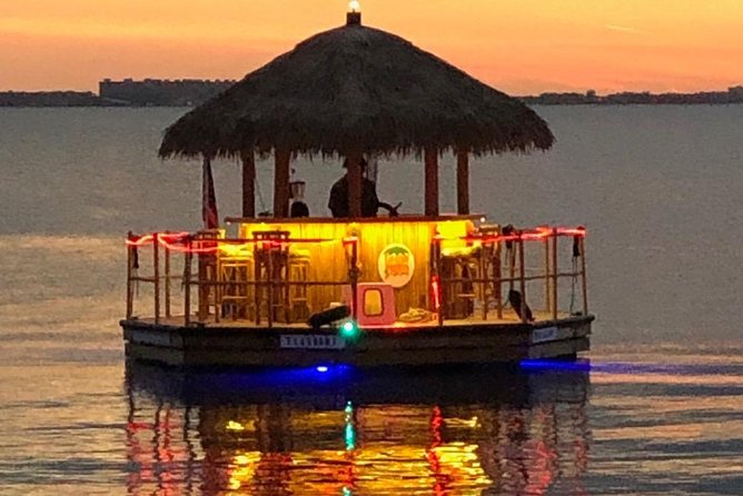 Tiki Boat - Clearwater - The Only Authentic Floating Tiki Bar - Leaving from Clearwater Beach Marina at slip 40
