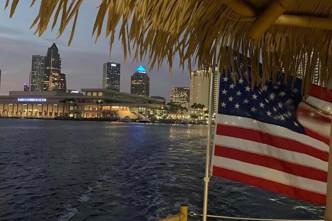 Tiki Boat - Downtown Tampa - The Only Authentic Floating Tiki Bar - Daylight, sunset, or night: choosing the right departure