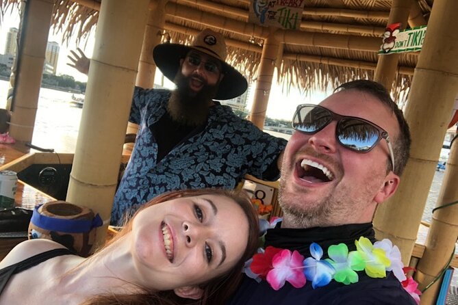 Tiki Boat - Downtown Tampa - The Only Authentic Floating Tiki Bar - Bluetooth music gives the cruise a personal soundtrack
