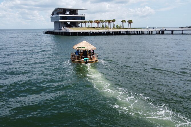 Tiki Boat - St. Pete Pier - The Only Authentic Floating Tiki Bar - A 90-Minute Cruise Around St. Pete Pier