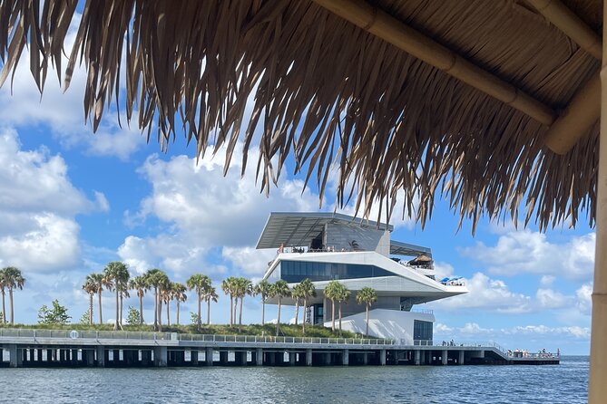 Tiki Boat - St. Pete Pier - The Only Authentic Floating Tiki Bar - Dolphins, Stingrays, and Other Possible Sightings