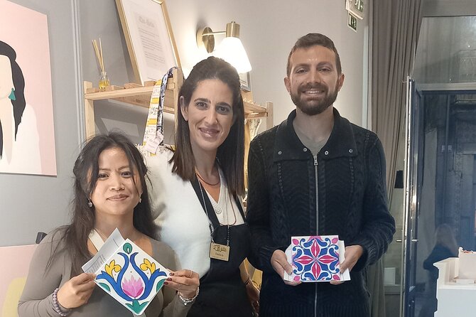 Tile Painting and Cocktails in Downtown Porto - Who will enjoy this most?