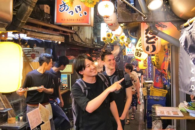 Tokyo Bar Hopping Tour in Shinjuku (All-You-Can-Drink + Dinner) - Godzilla Head and the walk through Kabukicho
