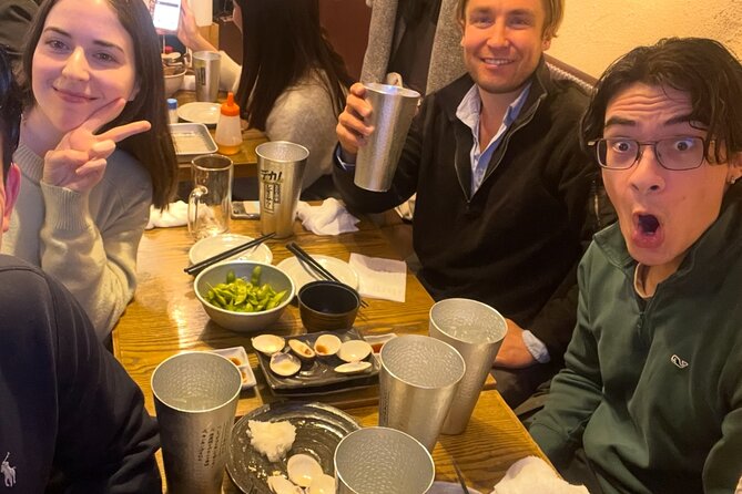 Tokyo Izakaya crawl (A tour of 2 izakayas, 1 bar, and a shrine) - Omoide Yokocho and Tokyo’s narrow old lanes