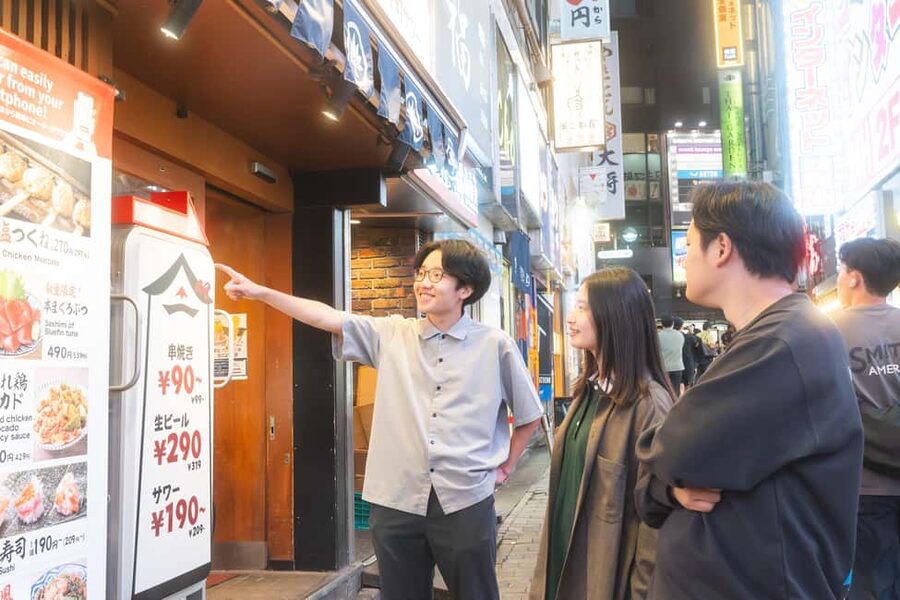 Tokyo: Shibuya Bar Crawl - 3 Drinks & Local Foods - - Meeting at Seven-Eleven near Shibuya Station