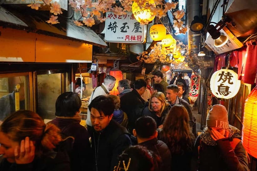 Tokyo: Shinjuku Golden Gai Bar Hopping Night Tour - Omoide Yokocho: Tokyo’s old drinking lanes
