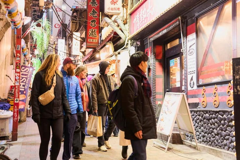 Tokyo: Shinjuku Nightlife & Secret Backstreets Walking Tour - Golden Gai: the famous alley maze