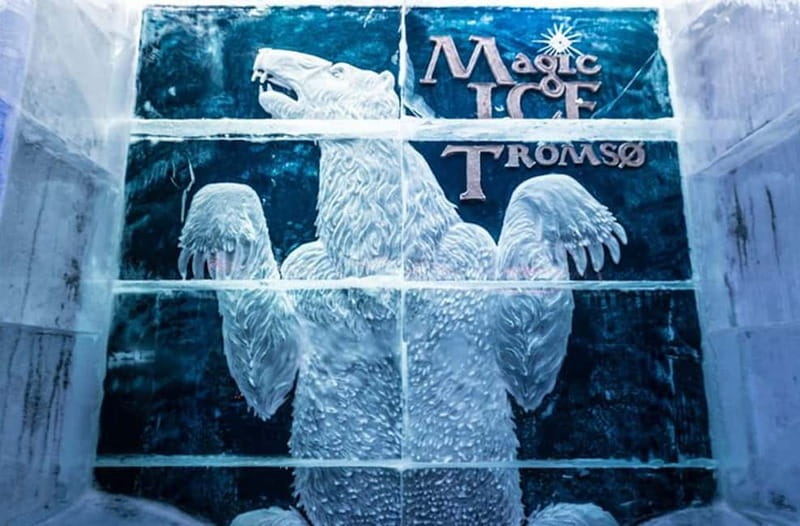 Tromsø: Magic Ice Bar Entrance and Welcome Drink - Entering Tromsø’s frozen gallery