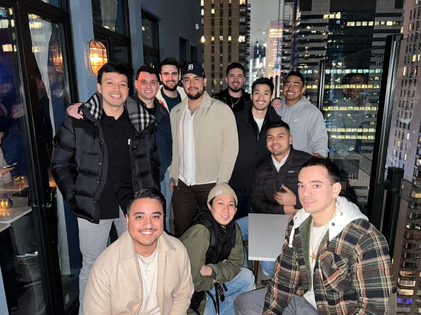 Ultimate Nightlife Group Tour NYC - The rooftop lounge adds a change of pace