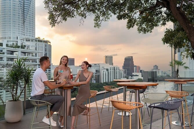 "View" Bangkok Rooftop Bar and Restaurant Dining Package - Who will get the most from this evening