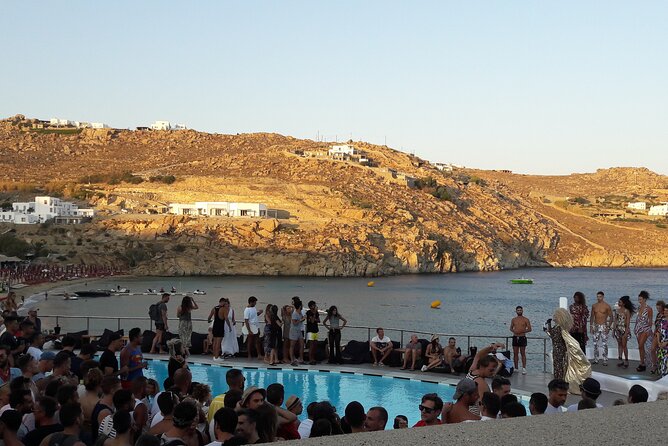 VIP Nightlife and Day Time Reservations from Mykonos - Entering Mykonos Town for dinner and nightlife