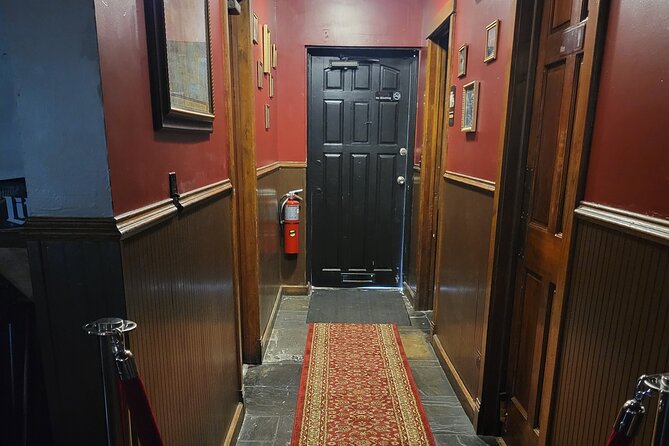 Vito's Vault Chicago finest dinner theatre speakeasy - Dinner choices: steak, salmon, chicken, or pasta