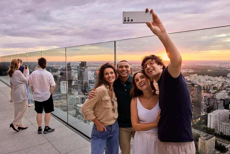 Warsaw: Highline Warsaw Entry With 360° Views & Rooftop Bar - HighGarden on the 49th floor