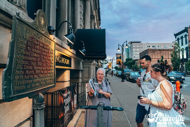 Whispers on Whiskey Row: Murder, Crime, & Ghost Tour w/Cocktail - Starting at Louisville’s founder statue