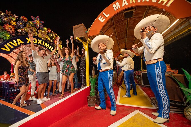 Xoximilco: Boat Fiesta Tour, Tasting, Tequila Bar and Transport - Boarding the trajinera and meeting your host