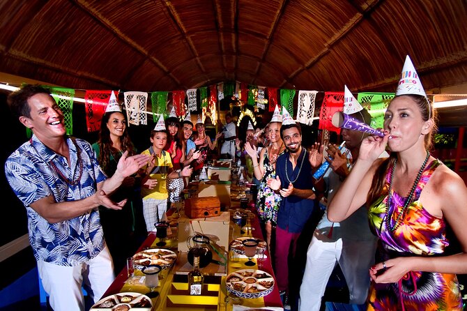 Xoximilco: Boat Fiesta Tour, Tasting, Tequila Bar and Transport - Tequila, beer, and the drinking games